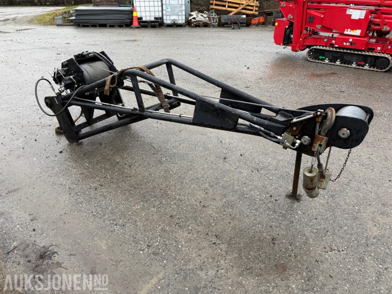 2015 Manitou PT 1500 JIB m Vinsj, 1500 kg, 210 bar, brukt på teleskoptruck - צרופה עבור מכונת בנייה: תמונה 3 2015 Manitou PT 1500 JIB m Vinsj, 1500 kg, 210 bar, brukt på teleskoptruck - צרופה עבור מכונת בנייה: תמונה 3