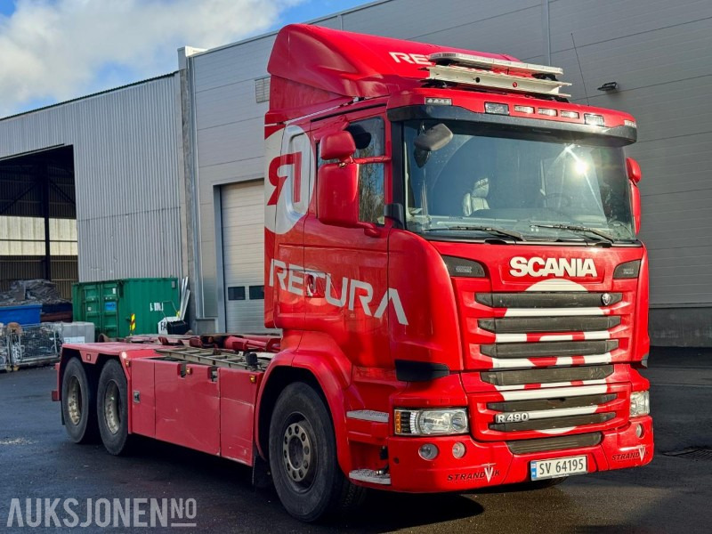2015 Scania R490-6x2-Euro6T- Eu-godkjent til 01/26 - Km: 379186 - משאית הרמת וו: תמונה 2 2015 Scania R490-6x2-Euro6T- Eu-godkjent til 01/26 - Km: 379186 - משאית הרמת וו: תמונה 2