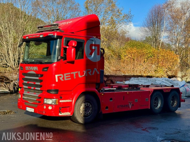 2015 Scania R490-6x2-Euro6T- Eu-godkjent til 01/26 - Km: 379186 - משאית הרמת וו: תמונה 1 2015 Scania R490-6x2-Euro6T- Eu-godkjent til 01/26 - Km: 379186 - משאית הרמת וו: תמונה 1
