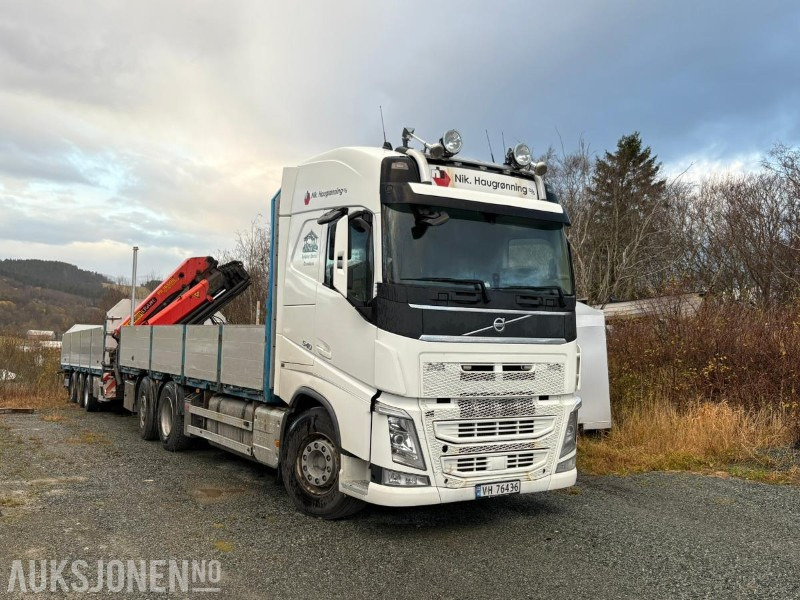 2015 VOLVO FH540 6x2 KRANBIL med Palfinger PK16502 - משאית מנוף: תמונה 3 2015 VOLVO FH540 6x2 KRANBIL med Palfinger PK16502 - משאית מנוף: תמונה 3