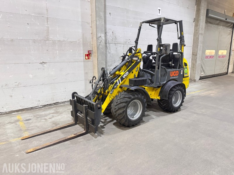2015 Wacker Neuson WL20e elektrisk hjullaster med pallegafler, skuffe og lader - מעמיס היגוי החלקה: תמונה 4 2015 Wacker Neuson WL20e elektrisk hjullaster med pallegafler, skuffe og lader - מעמיס היגוי החלקה: תמונה 4