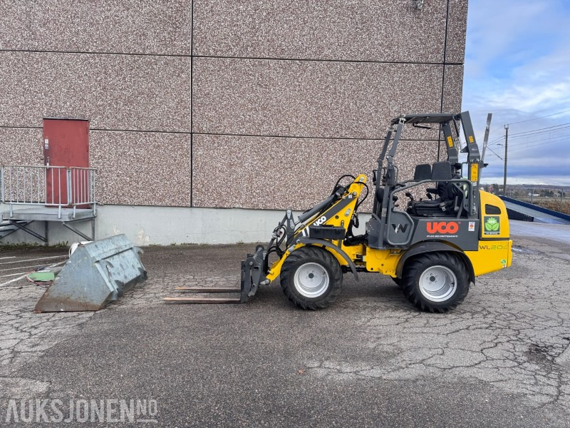 2015 Wacker Neuson WL20e elektrisk hjullaster med pallegafler, skuffe og lader - מעמיס היגוי החלקה: תמונה 2 2015 Wacker Neuson WL20e elektrisk hjullaster med pallegafler, skuffe og lader - מעמיס היגוי החלקה: תמונה 2
