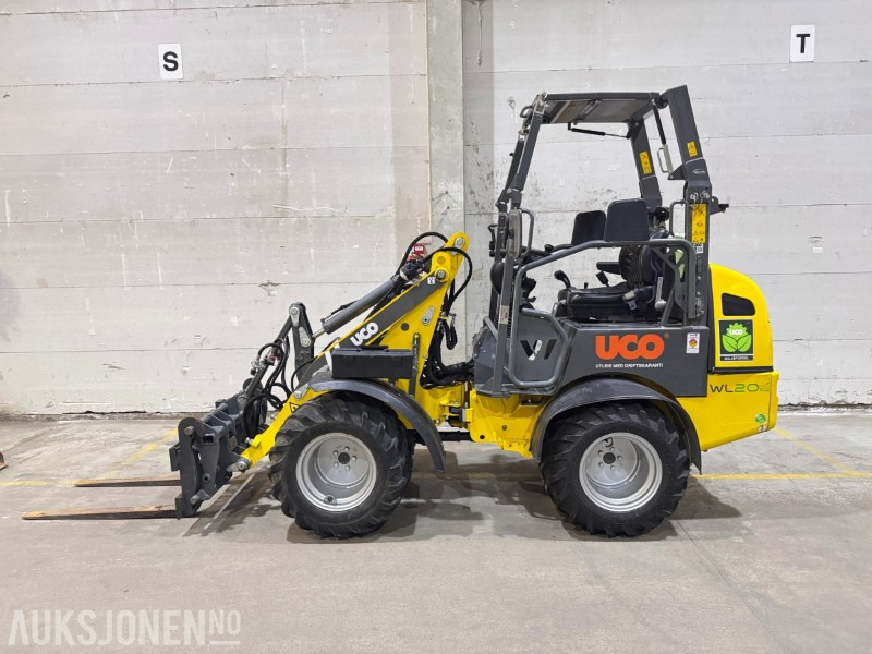 2015 Wacker Neuson WL20e elektrisk hjullaster med pallegafler, skuffe og lader - מעמיס היגוי החלקה: תמונה 5 2015 Wacker Neuson WL20e elektrisk hjullaster med pallegafler, skuffe og lader - מעמיס היגוי החלקה: תמונה 5