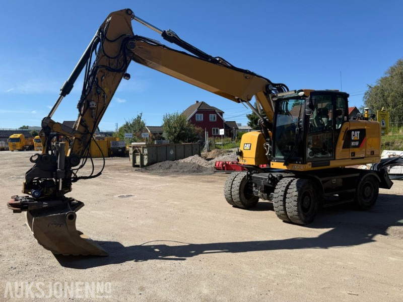 מחפר 2016 Cat M316F HJULGRAVER MASKINSTYRING SMP ROTOTILT SERVICEHISTORIKK SENTRALSMØRING.: תמונה 1