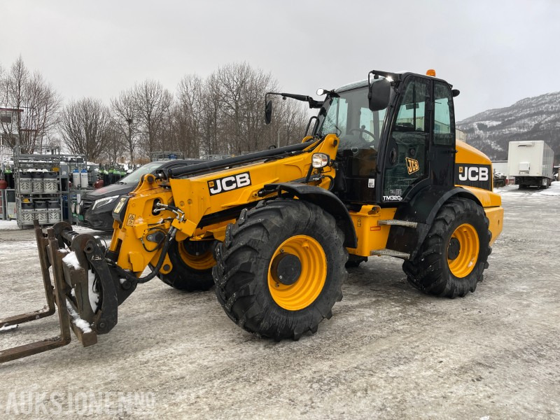 2016 JCB TM 320S 4WD hjullaster med teleskop, to skuffer, pallegafler, og kun 1732 timer - מעמיס גלגלים: תמונה 2 2016 JCB TM 320S 4WD hjullaster med teleskop, to skuffer, pallegafler, og kun 1732 timer - מעמיס גלגלים: תמונה 2