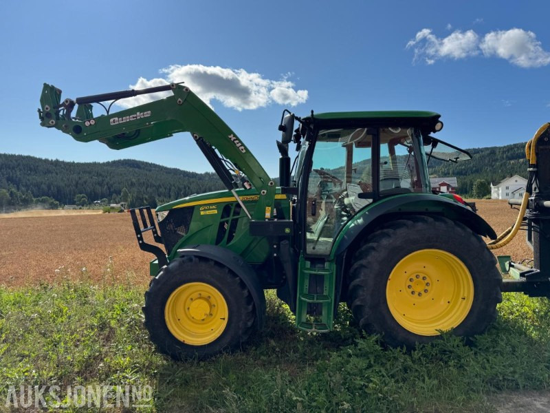 2016 John Deere 6110M traktor med frontlaster / 40 km,t / 1184 timer - טרקטור חקלאי: תמונה 2 2016 John Deere 6110M traktor med frontlaster / 40 km,t / 1184 timer - טרקטור חקלאי: תמונה 2