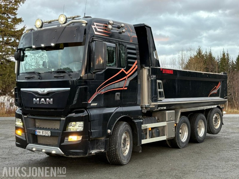 2016 MAN TGX 8x4 TIPPBIL MED ZETTERBERGS PLAN - EURO 6 - מזהיר: תמונה 1 2016 MAN TGX 8x4 TIPPBIL MED ZETTERBERGS PLAN - EURO 6 - מזהיר: תמונה 1