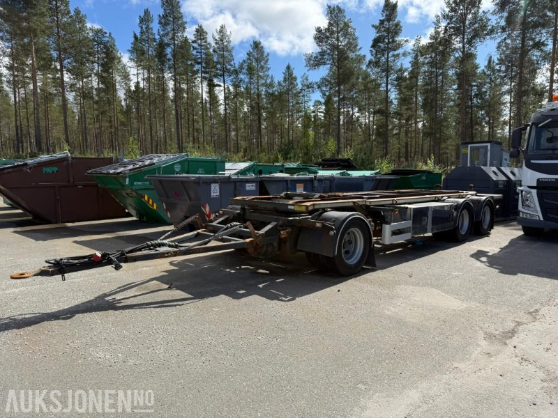 2016 Nor Slep SL-28KT 3-akslet slephenger med krokramme - קרון נגרר: תמונה 1 2016 Nor Slep SL-28KT 3-akslet slephenger med krokramme - קרון נגרר: תמונה 1