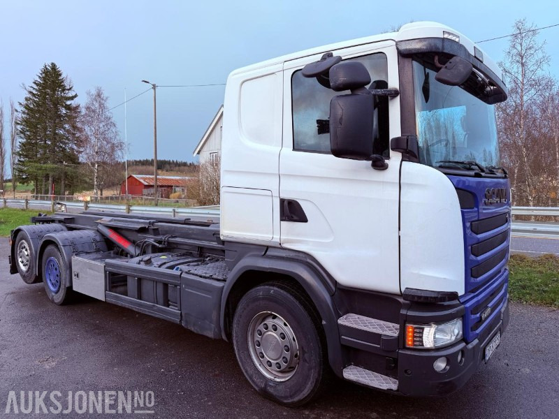 2016 Scania G450 EURO 6 444933 km m/ Krokflak med Hiab 140 AW kran - משאית הרמת וו: תמונה 3 2016 Scania G450 EURO 6 444933 km m/ Krokflak med Hiab 140 AW kran - משאית הרמת וו: תמונה 3
