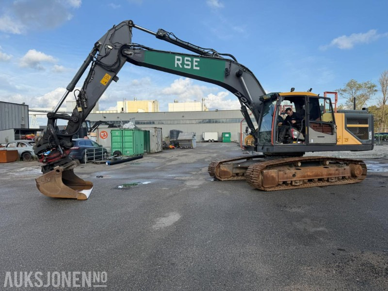 2016 Volvo EC250EL BELTEGRAVER R8 ROTOTILT TOPCON MASKINSTYRING SERVICEHISTORIKK - מחפר: תמונה 5 2016 Volvo EC250EL BELTEGRAVER R8 ROTOTILT TOPCON MASKINSTYRING SERVICEHISTORIKK - מחפר: תמונה 5