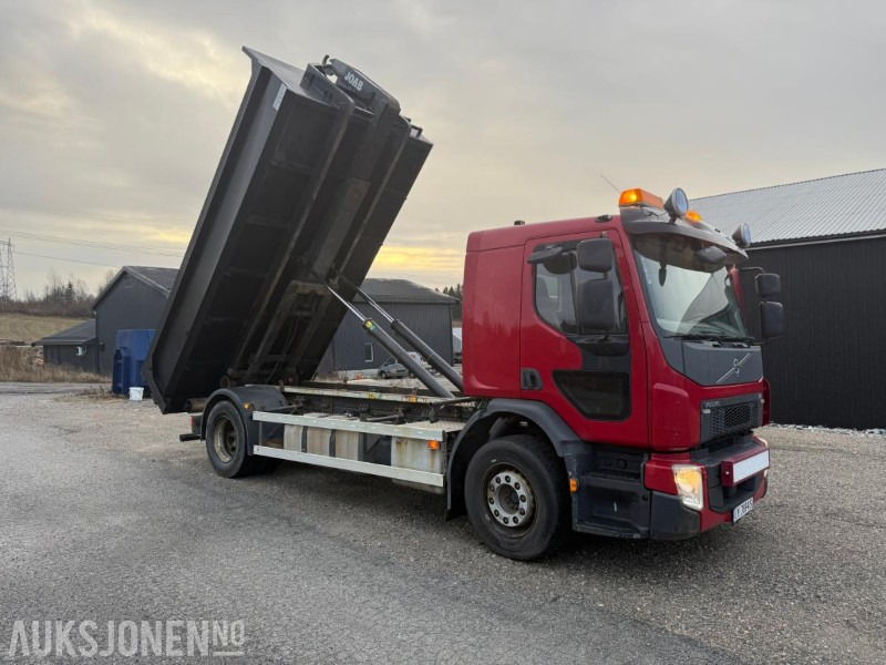 2016 Volvo FE 320 4X2 KROKBIL M/10 KUBIKKS GRUSKASSE - JOABKROK - SERVICEHISTORIKK. - משאית הרמת וו: תמונה 2 2016 Volvo FE 320 4X2 KROKBIL M/10 KUBIKKS GRUSKASSE - JOABKROK - SERVICEHISTORIKK. - משאית הרמת וו: תמונה 2