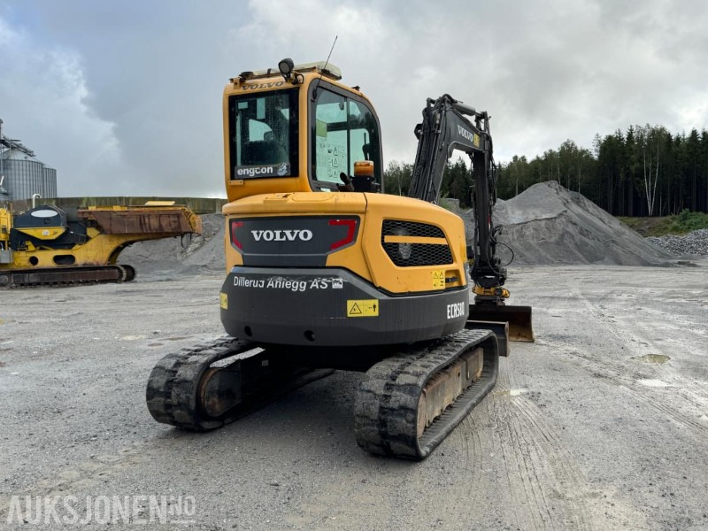 2016 Volvo ecr58d beltegraver 4301t, tiltrotator, pusseskuff,steinskuff - מיני מחפר: תמונה 4 2016 Volvo ecr58d beltegraver 4301t, tiltrotator, pusseskuff,steinskuff - מיני מחפר: תמונה 4
