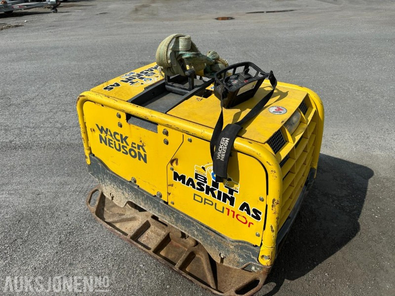 2016 Wacker Neuson DPU110rLem970 - 142 timer - VIBROPLATE - רולר: תמונה 1 2016 Wacker Neuson DPU110rLem970 - 142 timer - VIBROPLATE - רולר: תמונה 1