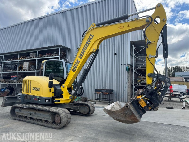 2016 Wacker Neuson ET 90 GRAVEMASKIN MED ROTOTILT, SENTRALSMØRING OG 3 SKUFFER - מחפר: תמונה 5 2016 Wacker Neuson ET 90 GRAVEMASKIN MED ROTOTILT, SENTRALSMØRING OG 3 SKUFFER - מחפר: תמונה 5