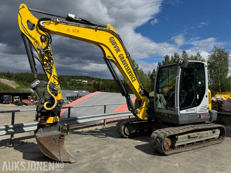 2016 Wacker Neuson ET 90 GRAVEMASKIN MED ROTOTILT, SENTRALSMØRING OG 3 SKUFFER - מחפר: תמונה 1 2016 Wacker Neuson ET 90 GRAVEMASKIN MED ROTOTILT, SENTRALSMØRING OG 3 SKUFFER - מחפר: תמונה 1
