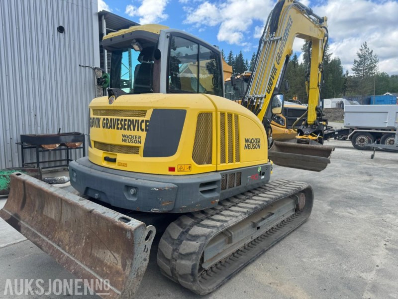 2016 Wacker Neuson ET 90 GRAVEMASKIN MED ROTOTILT, SENTRALSMØRING OG 3 SKUFFER - מחפר: תמונה 3 2016 Wacker Neuson ET 90 GRAVEMASKIN MED ROTOTILT, SENTRALSMØRING OG 3 SKUFFER - מחפר: תמונה 3