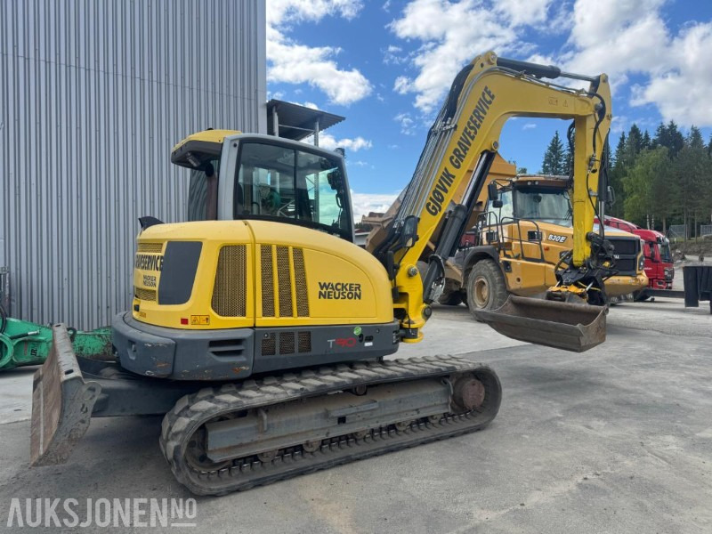 2016 Wacker Neuson ET 90 GRAVEMASKIN MED ROTOTILT, SENTRALSMØRING OG 3 SKUFFER - מחפר: תמונה 4 2016 Wacker Neuson ET 90 GRAVEMASKIN MED ROTOTILT, SENTRALSMØRING OG 3 SKUFFER - מחפר: תמונה 4