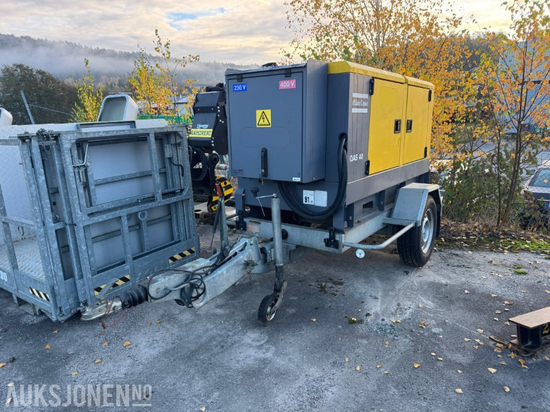 2017 Atlas Copco QAS 40 Dieselaggregat - Repobjekt - ציוד תעשייתי: תמונה 2 2017 Atlas Copco QAS 40 Dieselaggregat - Repobjekt - ציוד תעשייתי: תמונה 2
