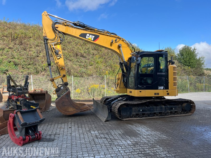 2017 Cat 315FLCR - GPS, R4 rototilt, 4 skuffer, Sentralsmøring - מחפר: תמונה 2 2017 Cat 315FLCR - GPS, R4 rototilt, 4 skuffer, Sentralsmøring - מחפר: תמונה 2