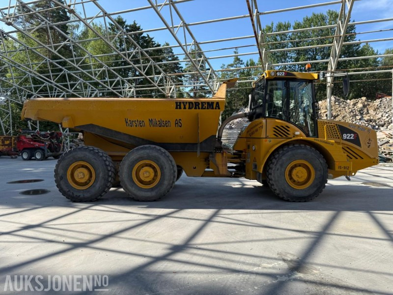 2017 Hydrema 922F 2.55 DUMPER SERVICEHISTORIKK LITE TIMER. - מסיר פסולת: תמונה 3 2017 Hydrema 922F 2.55 DUMPER SERVICEHISTORIKK LITE TIMER. - מסיר פסולת: תמונה 3