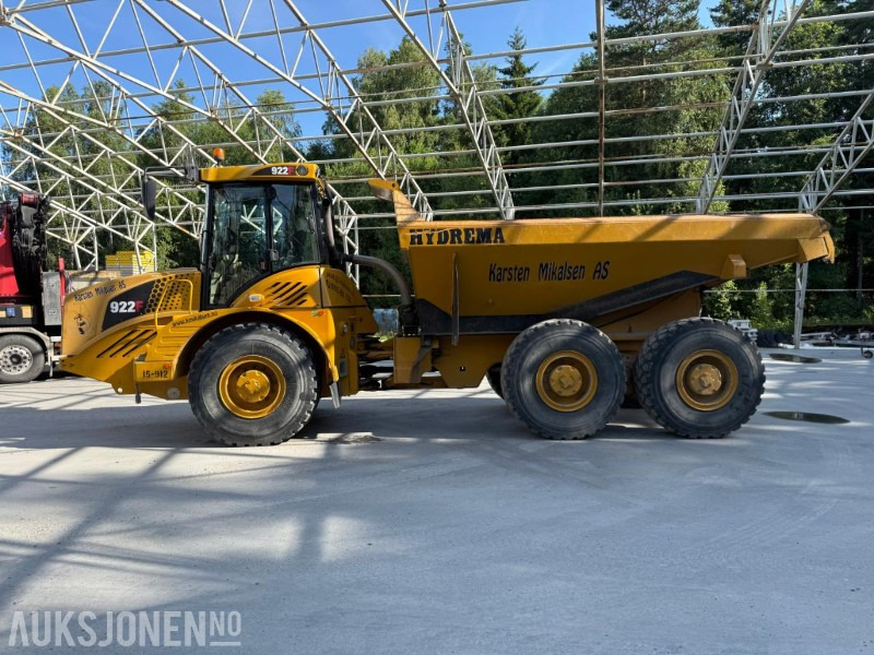 2017 Hydrema 922F 2.55 DUMPER SERVICEHISTORIKK LITE TIMER. - מסיר פסולת: תמונה 4 2017 Hydrema 922F 2.55 DUMPER SERVICEHISTORIKK LITE TIMER. - מסיר פסולת: תמונה 4