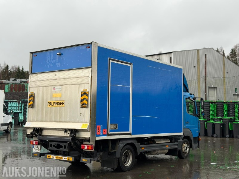 2017 Mercedes-Benz ATEGO 818 L skapbil | Palfinger lift | Ulefoss skap - משאית תיבה: תמונה 5 2017 Mercedes-Benz ATEGO 818 L skapbil | Palfinger lift | Ulefoss skap - משאית תיבה: תמונה 5