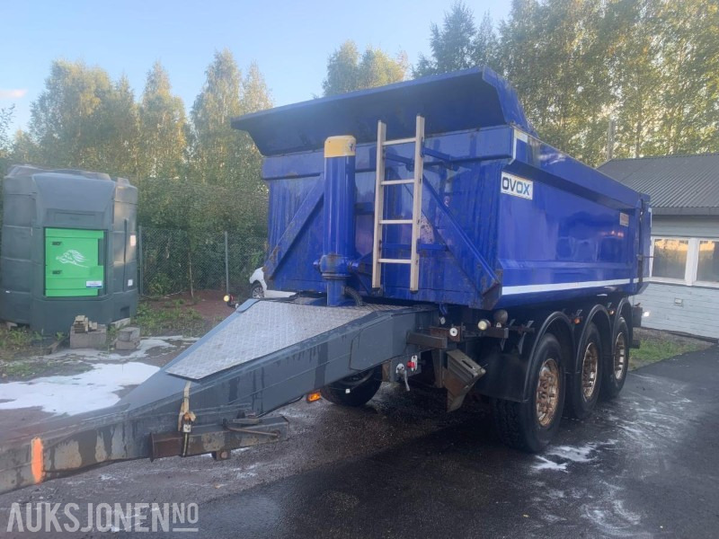 2017 Ovox Tipphenger nyttelast 20 650 kg - קרון נגרר עם מזהיר: תמונה 1 2017 Ovox Tipphenger nyttelast 20 650 kg - קרון נגרר עם מזהיר: תמונה 1