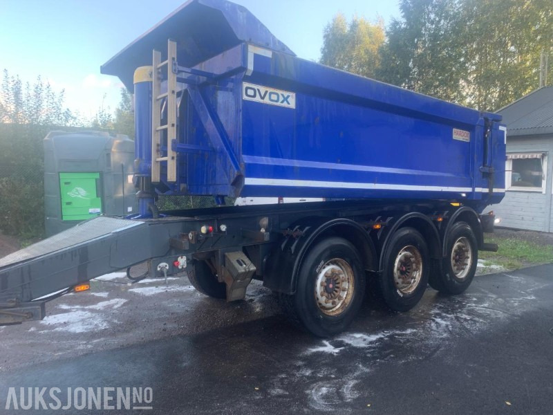 2017 Ovox Tipphenger nyttelast 20 650 kg - קרון נגרר עם מזהיר: תמונה 2 2017 Ovox Tipphenger nyttelast 20 650 kg - קרון נגרר עם מזהיר: תמונה 2