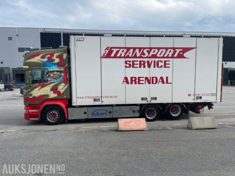 2017 Scania R-580 Ekeriskap m/fullside åpning - משאית תיבה: תמונה 5 2017 Scania R-580 Ekeriskap m/fullside åpning - משאית תיבה: תמונה 5
