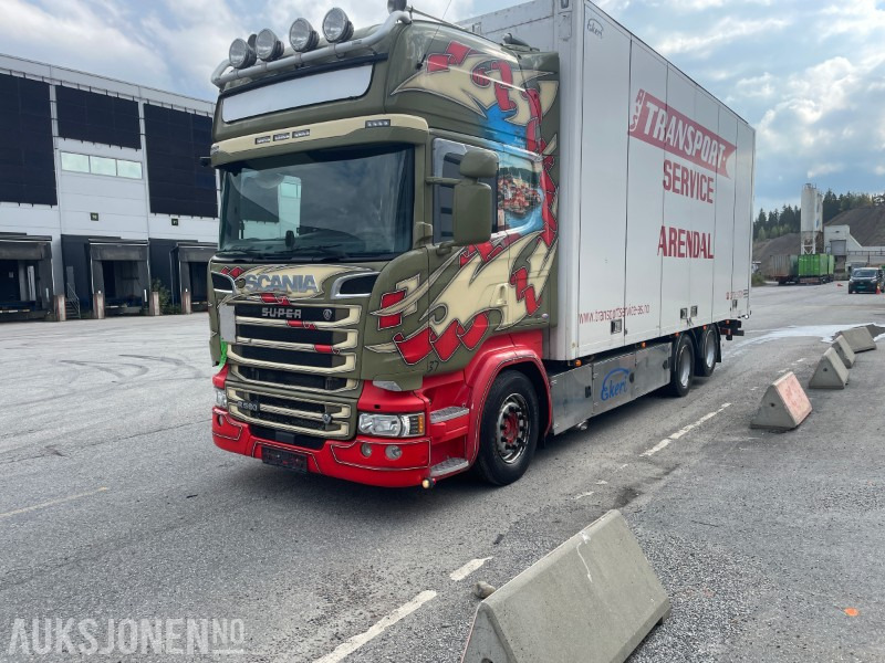 2017 Scania R-580 Ekeriskap m/fullside åpning - משאית תיבה: תמונה 2 2017 Scania R-580 Ekeriskap m/fullside åpning - משאית תיבה: תמונה 2