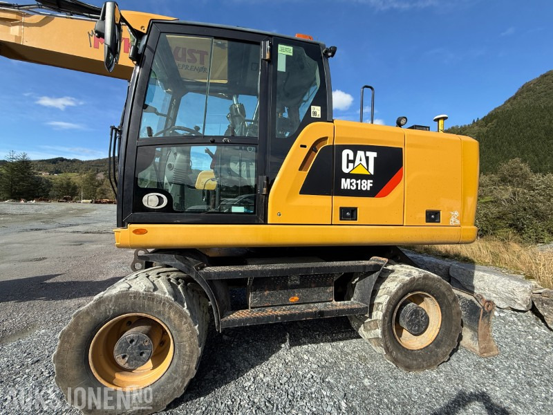 2018 Cat M318F Hjulgraver med OilQuick Rotortilt og GPS - מחפר: תמונה 3 2018 Cat M318F Hjulgraver med OilQuick Rotortilt og GPS - מחפר: תמונה 3