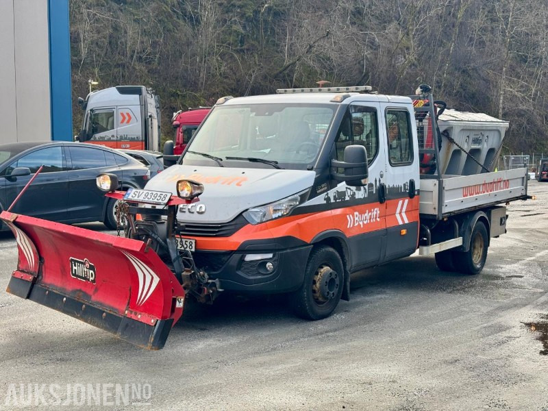 2018 Iveco Daily Kranbil m/Tipp - S/V Dekk - Saltstrøer - Brøyteskjær - Webasto - S/V Dekk - Eu-godkjent til 08/25 - Km: 106672 - משאית מנוף: תמונה 1 2018 Iveco Daily Kranbil m/Tipp - S/V Dekk - Saltstrøer - Brøyteskjær - Webasto - S/V Dekk - Eu-godkjent til 08/25 - Km: 106672 - משאית מנוף: תמונה 1
