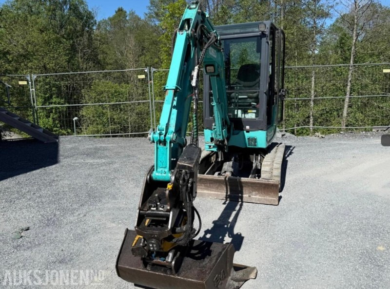 2018 Kobelco sk22 Minigraver med rotortilt - מיני מחפר: תמונה 2 2018 Kobelco sk22 Minigraver med rotortilt - מיני מחפר: תמונה 2
