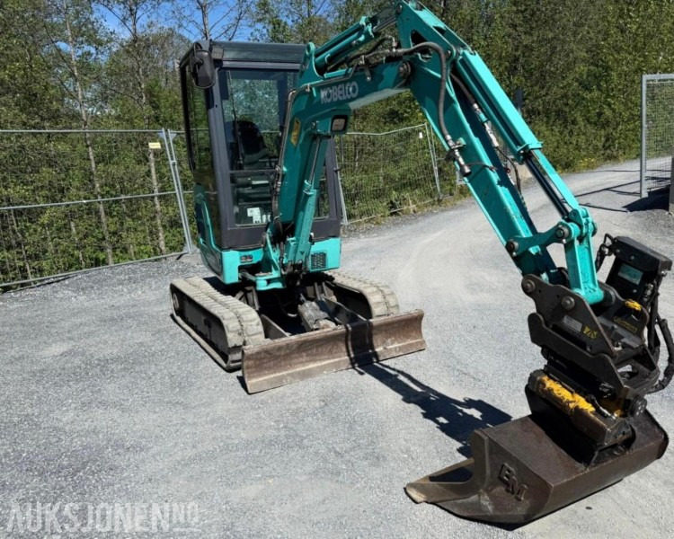 2018 Kobelco sk22 Minigraver med rotortilt - מיני מחפר: תמונה 3 2018 Kobelco sk22 Minigraver med rotortilt - מיני מחפר: תמונה 3