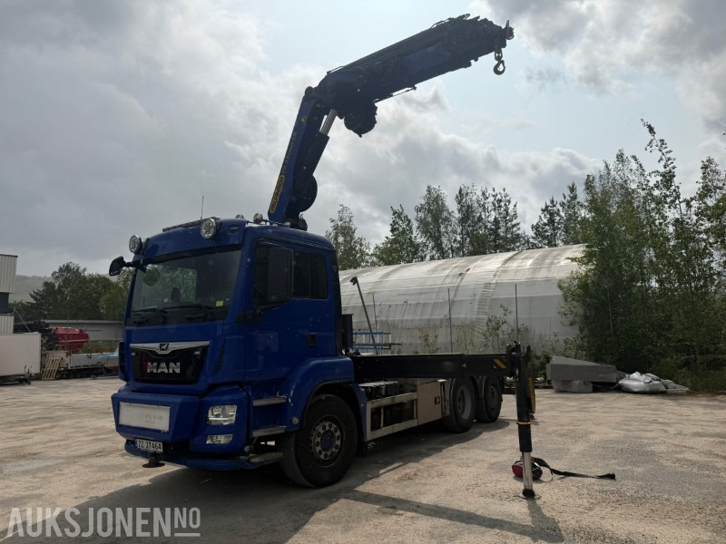 2018 MAN MAN Tgs 26.500 Kran/Tipp/Trekkvogn påbygg med Tippkasse - Euro6T - - משאית מנוף: תמונה 1 2018 MAN MAN Tgs 26.500 Kran/Tipp/Trekkvogn påbygg med Tippkasse - Euro6T - - משאית מנוף: תמונה 1