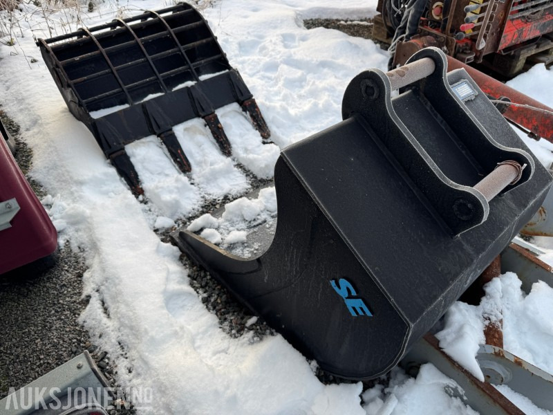 2018 SE graveskuffe med tenner S40 280 liter - צרופה עבור מכונת בנייה: תמונה 3 2018 SE graveskuffe med tenner S40 280 liter - צרופה עבור מכונת בנייה: תמונה 3