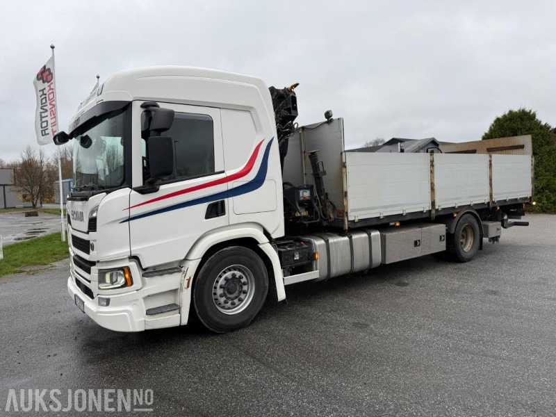 2018 Scania P 320 KRANBIL M/PLAN HIAB XS099 KRAN SERVICEHISTORIKK. - משאית מנוף: תמונה 1 2018 Scania P 320 KRANBIL M/PLAN HIAB XS099 KRAN SERVICEHISTORIKK. - משאית מנוף: תמונה 1
