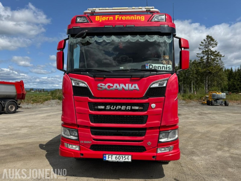 2018 Scania R580 GODT UTSTYRT TIPPBIL MED 3 AKSLET HENGER - מזהיר: תמונה 3 2018 Scania R580 GODT UTSTYRT TIPPBIL MED 3 AKSLET HENGER - מזהיר: תמונה 3