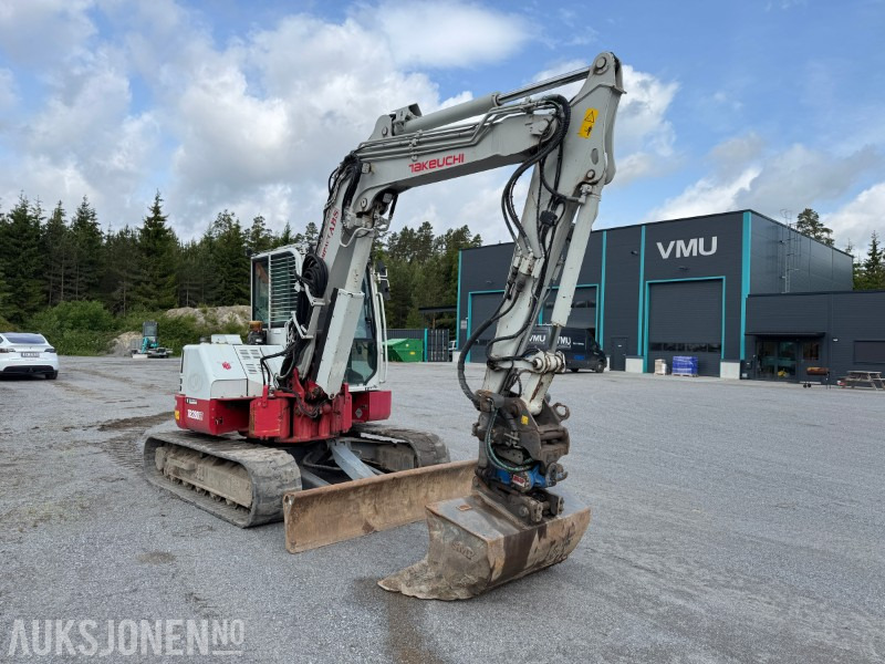 2018 Takeuchi TB280FR – 8,5-tonns gravemaskin med Side-to-Side Boom, tilt, sentralsmøring og 2 skuffer - מחפר: תמונה 4 2018 Takeuchi TB280FR – 8,5-tonns gravemaskin med Side-to-Side Boom, tilt, sentralsmøring og 2 skuffer - מחפר: תמונה 4