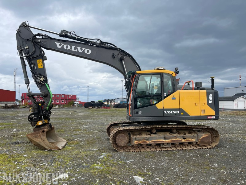 2018 Volvo EC 160 EL Gravemaskin med Engcon tiltrotator, Leica GPS, Sentralsmøring, Hk S60, 5327 timer - מחפר: תמונה 2 2018 Volvo EC 160 EL Gravemaskin med Engcon tiltrotator, Leica GPS, Sentralsmøring, Hk S60, 5327 timer - מחפר: תמונה 2