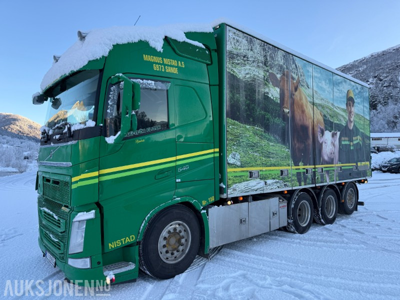 2018 Volvo FH 540 Skapbil med Bussbygg Volumax påbygg - Eu godkjent - Servicehistorikk - משאית תיבה: תמונה 1 2018 Volvo FH 540 Skapbil med Bussbygg Volumax påbygg - Eu godkjent - Servicehistorikk - משאית תיבה: תמונה 1