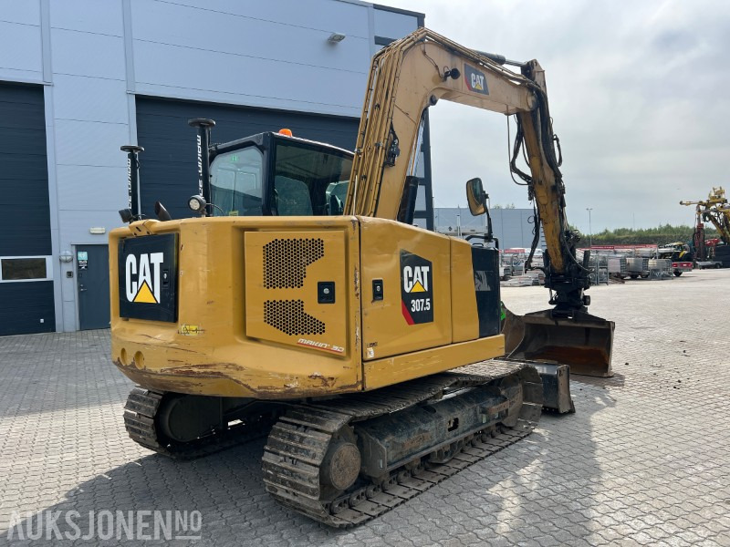 2019 Cat 307.5 - GPS, TRS8 tilt, to skuffer, sentralsmøring, fyllepumpe - מחפר: תמונה 5 2019 Cat 307.5 - GPS, TRS8 tilt, to skuffer, sentralsmøring, fyllepumpe - מחפר: תמונה 5