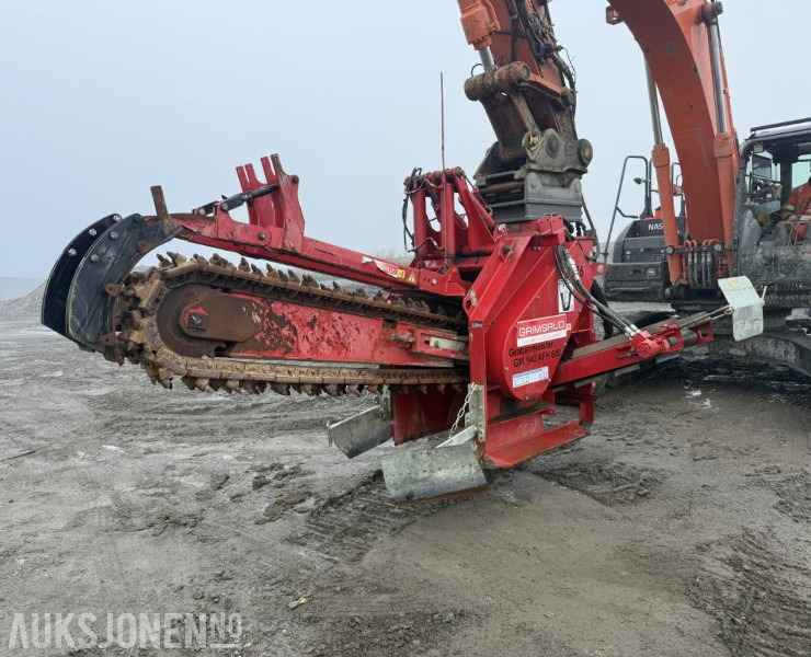 2019 Grabenmeister GM 140 AFH 600 KJEDEGRAVER - LITE BRUKT. - ציוד בנייה: תמונה 5 2019 Grabenmeister GM 140 AFH 600 KJEDEGRAVER - LITE BRUKT. - ציוד בנייה: תמונה 5