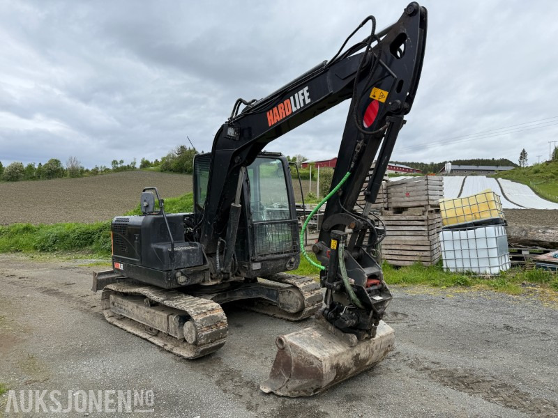 2019 Hardlife HE80 beltegraver med 882 timer! - Tiltrotator - 2 skuffer - מחפר: תמונה 2 2019 Hardlife HE80 beltegraver med 882 timer! - Tiltrotator - 2 skuffer - מחפר: תמונה 2