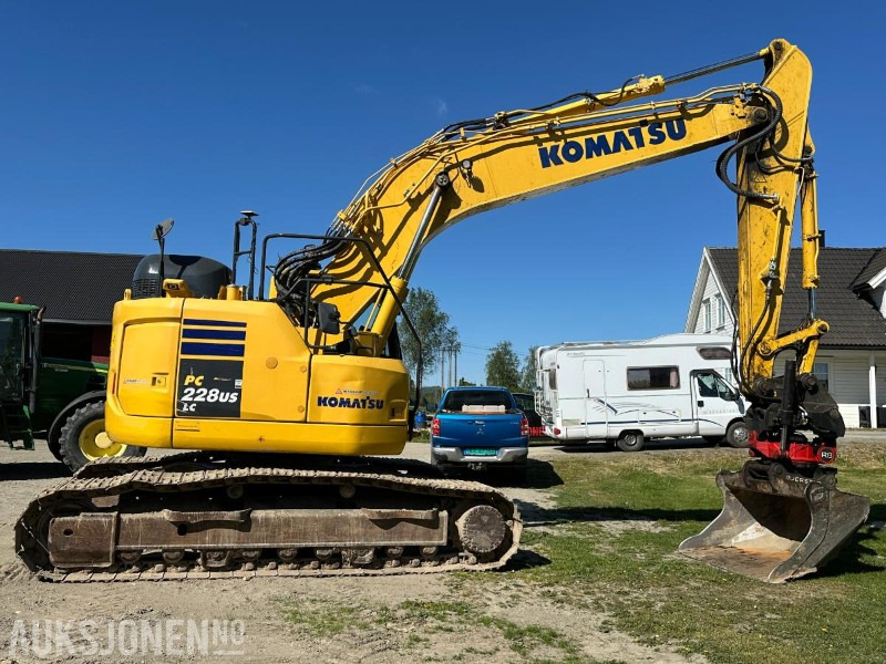 2019 Komatsu PC228USLC-11 - Gravemaskin - Tiltrotator R8 - Topcon GPS - 2skuffer - Sentralsmøring - 4467timer - מחפר: תמונה 5 2019 Komatsu PC228USLC-11 - Gravemaskin - Tiltrotator R8 - Topcon GPS - 2skuffer - Sentralsmøring - 4467timer - מחפר: תמונה 5