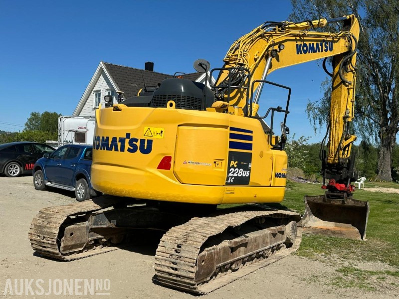 2019 Komatsu PC228USLC-11 - Gravemaskin - Tiltrotator R8 - Topcon GPS - 2skuffer - Sentralsmøring - 4467timer - מחפר: תמונה 4 2019 Komatsu PC228USLC-11 - Gravemaskin - Tiltrotator R8 - Topcon GPS - 2skuffer - Sentralsmøring - 4467timer - מחפר: תמונה 4