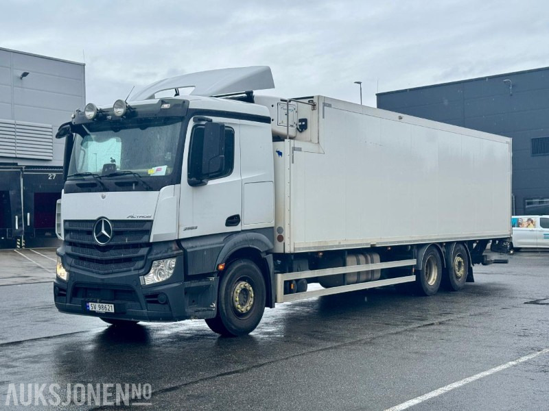 2019 Mercedes-Benz ACTROS - 6x2 - Eu-godkjent til 07/26 - Km: 150607 - משאית תיבה: תמונה 1 2019 Mercedes-Benz ACTROS - 6x2 - Eu-godkjent til 07/26 - Km: 150607 - משאית תיבה: תמונה 1