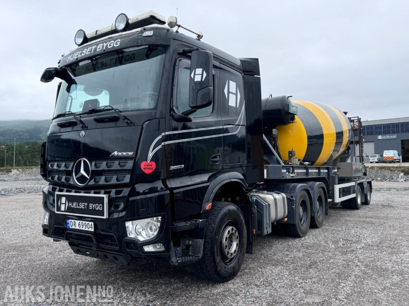 2019 Mercedes-Benz Arocs trekker - AMT 4433 semi med 14 m3 betongblander - 6x4 - Navreduksjon - - יחידת טרקטור: תמונה 1 2019 Mercedes-Benz Arocs trekker - AMT 4433 semi med 14 m3 betongblander - 6x4 - Navreduksjon - - יחידת טרקטור: תמונה 1