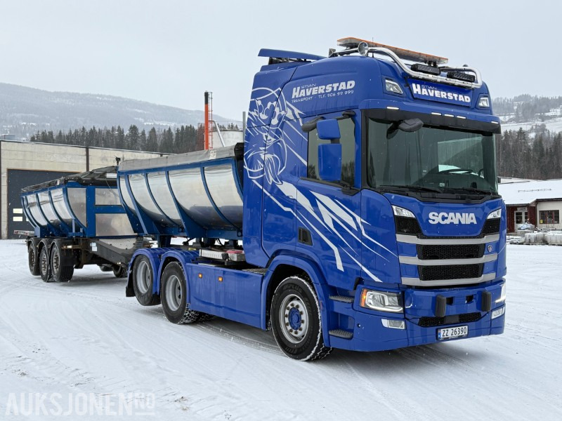 2019 Scania R-serie 6x2NB kombibil - Brøyterigget - מזהיר: תמונה 2 2019 Scania R-serie 6x2NB kombibil - Brøyterigget - מזהיר: תמונה 2