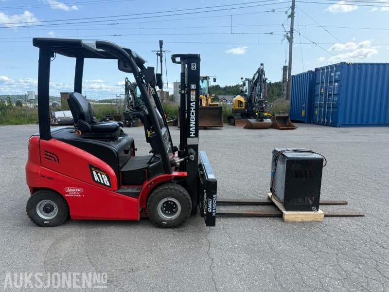 2020 Hangcha CPD18A – Elektrisk motvektstruck med gaffelforlengere - ציוד לטיפול בחומרים: תמונה 2 2020 Hangcha CPD18A – Elektrisk motvektstruck med gaffelforlengere - ציוד לטיפול בחומרים: תמונה 2